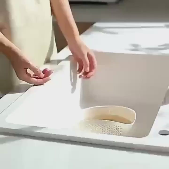 2-in-1 Abtropfschüssel – Waschen, Abgießen & Servieren